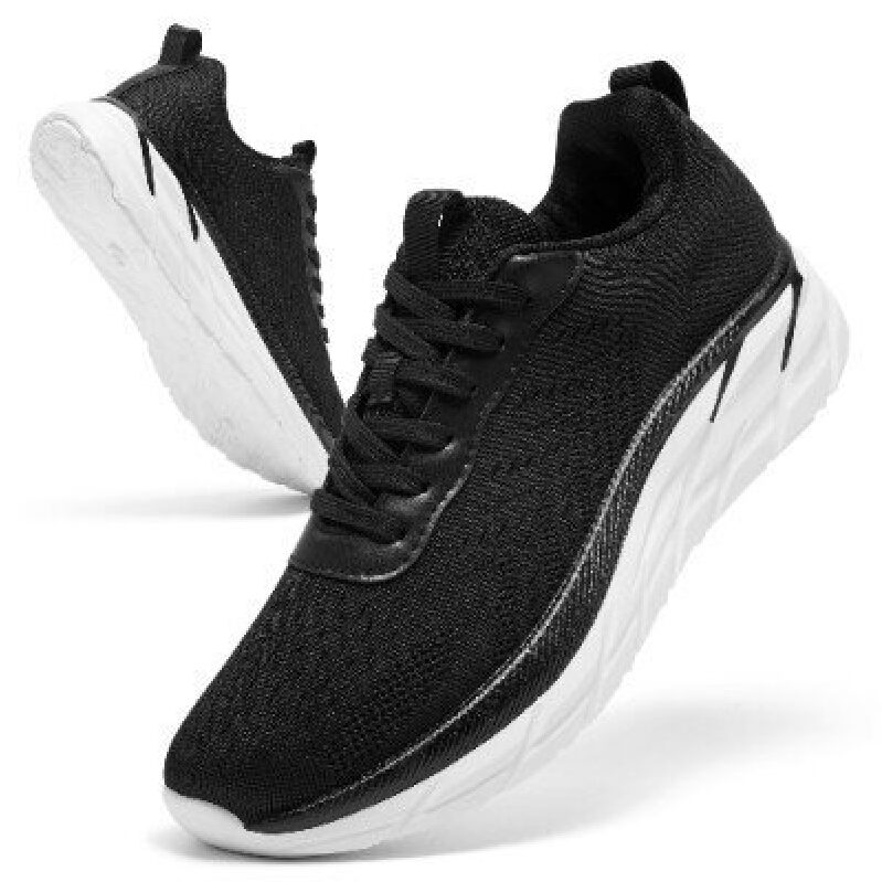 Black Men's Running Shoes - High-End Performance
