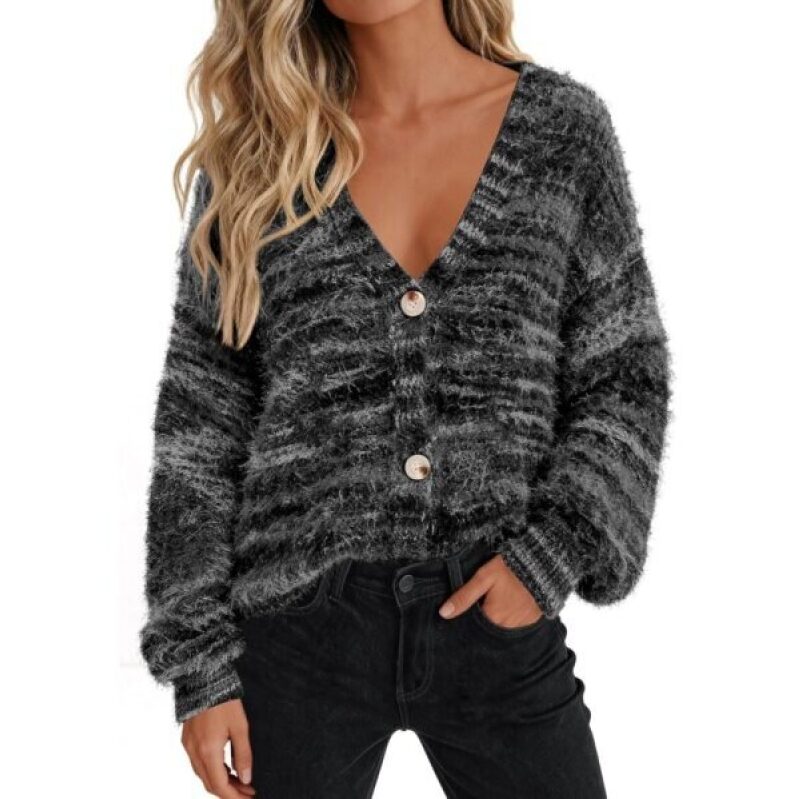PRETTYGARDEN Womens Cardigan Sweaters Fall Fashion 2026 - Stylish V-Neck Knit Outerwear
