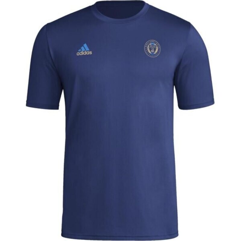 Adidas Philadelphia Union 2023 Training Tee - Blue
