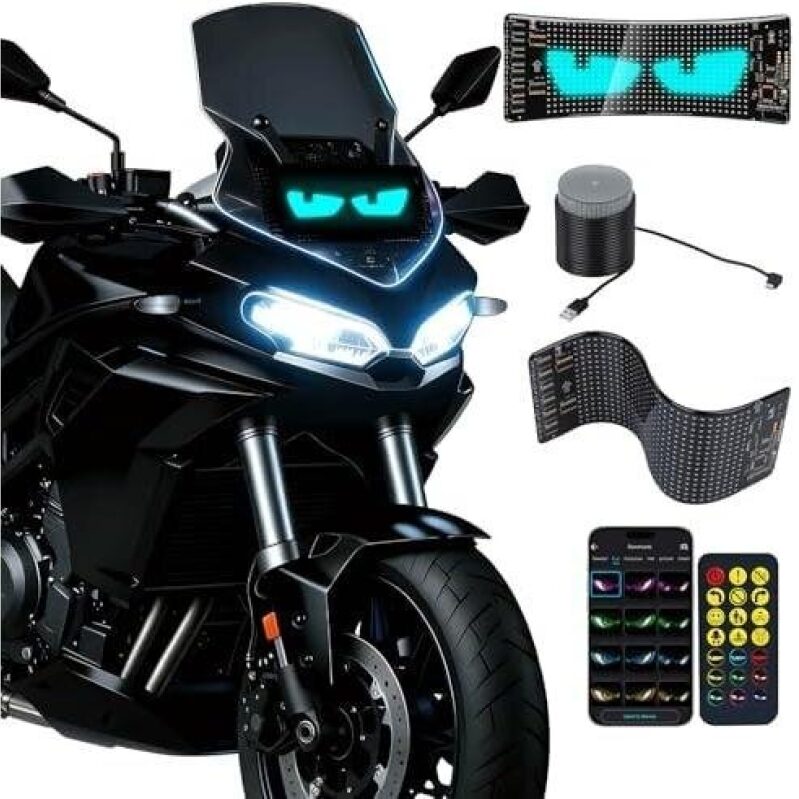 Car LED Eyes with App Remote Control - 40% OFF