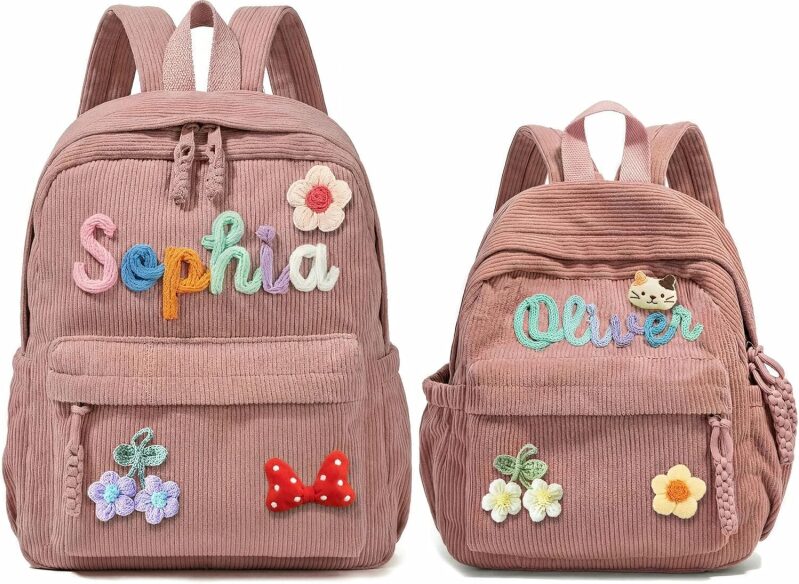 Custom Corduroy Backpacks on Sale: 50% Off Today Only!