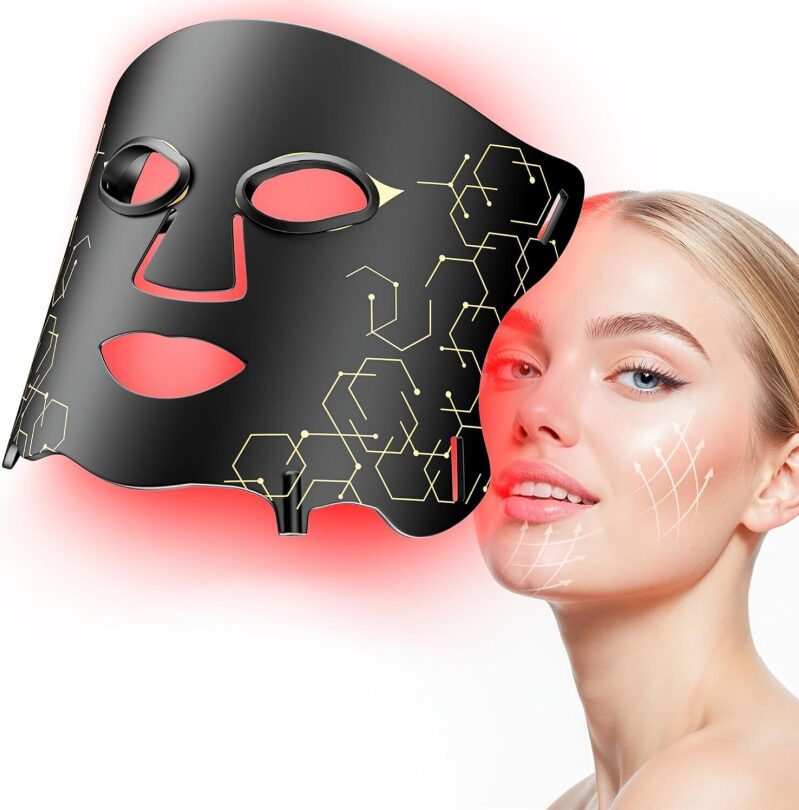 Affordable LED Light Therapy Mask for Facial Skin Health