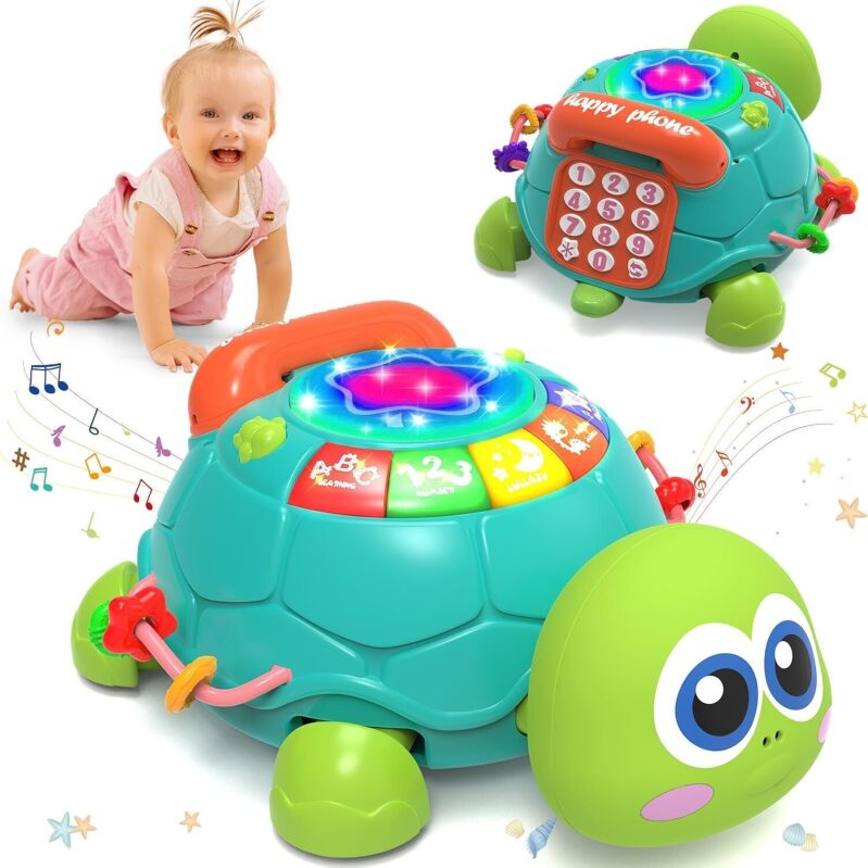 Musical Crawling Turtle Baby Toy on Sale - Great Learning Toy