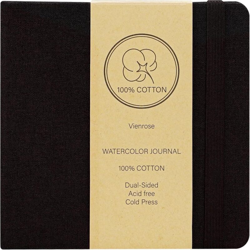 Vienrose Watercolor Journal: Affordable Art Companion