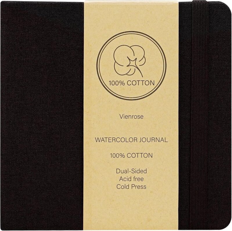 Vienrose Watercolor Journal: Affordable Art Companion