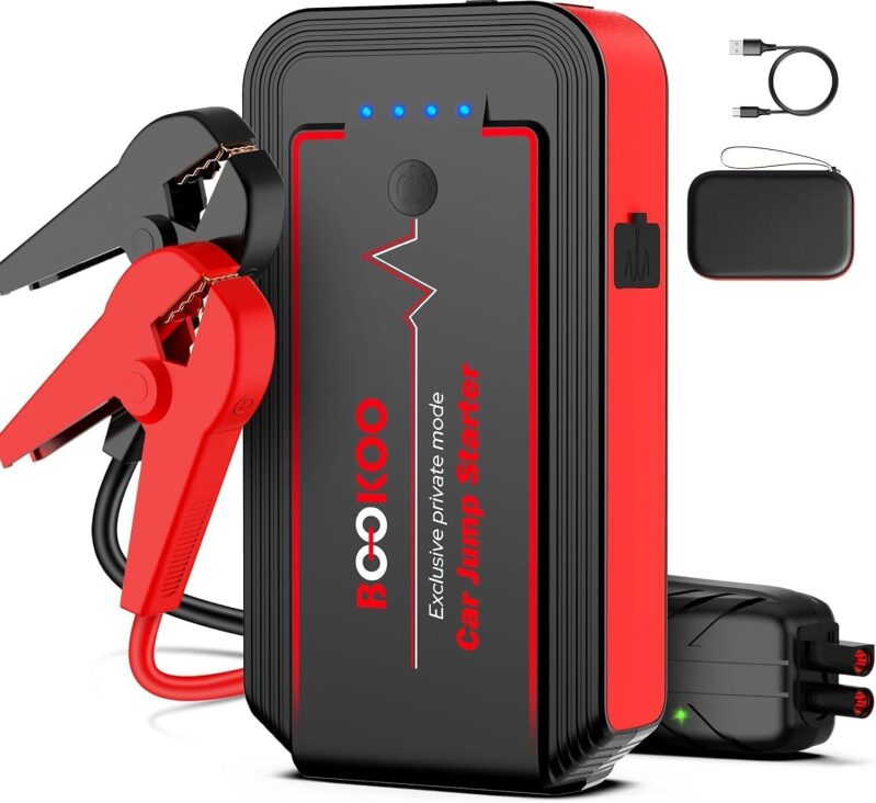 Affordable Car Jump Starter with High Capacity Battery