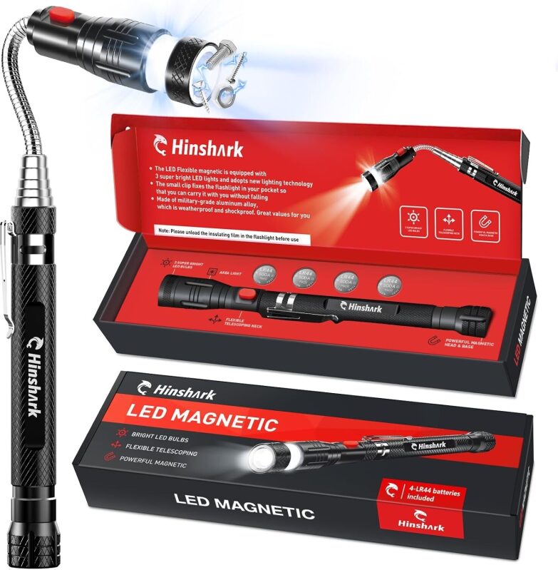 Hinshark Telescoping Magnetic Pickup Tool - Best Deal on Amazon