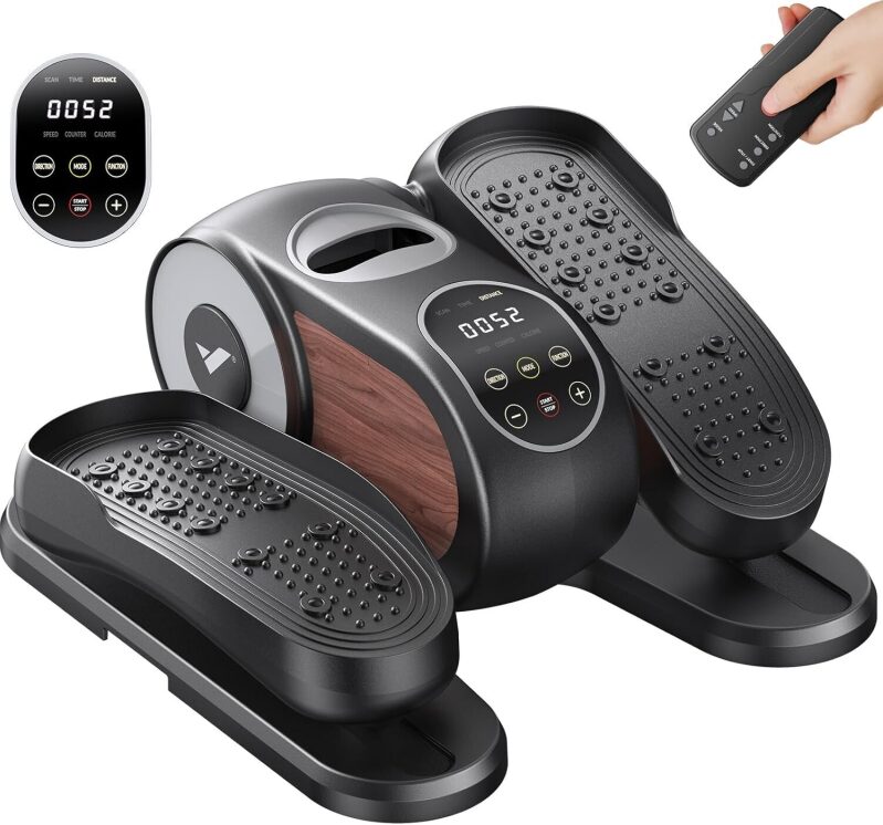 MERACH Under Desk Elliptical Machine - $59.99