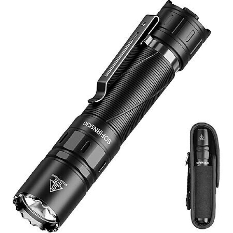 Sofirn SK30 Tactical Flashlight: 3K Lumens, 6 Modes, IPX8 - Best EDC Deal