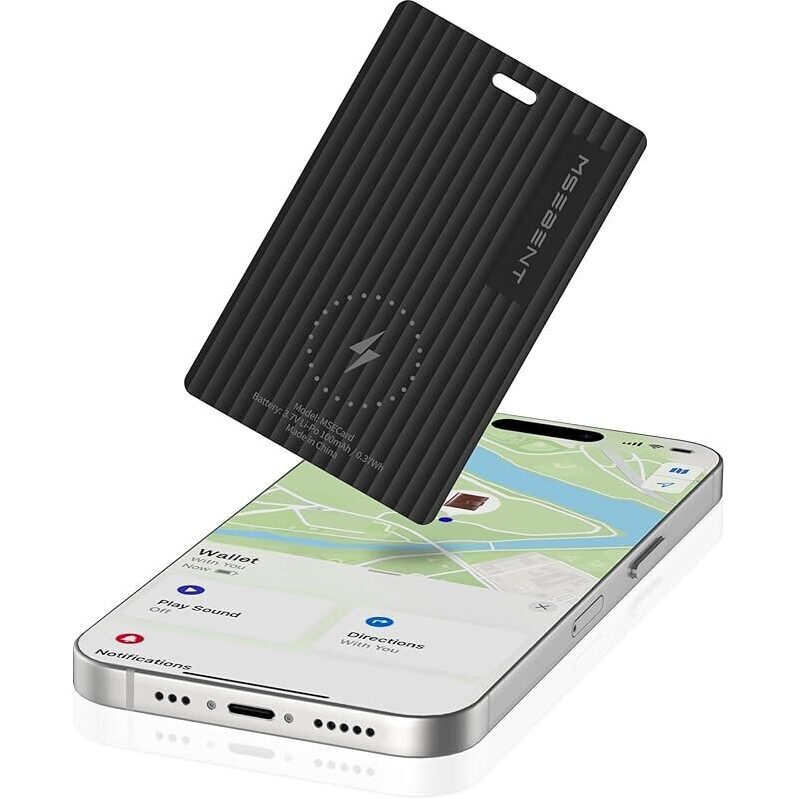 Msebent Apple MFi Certified Air Tracker Tag for iOS Devices