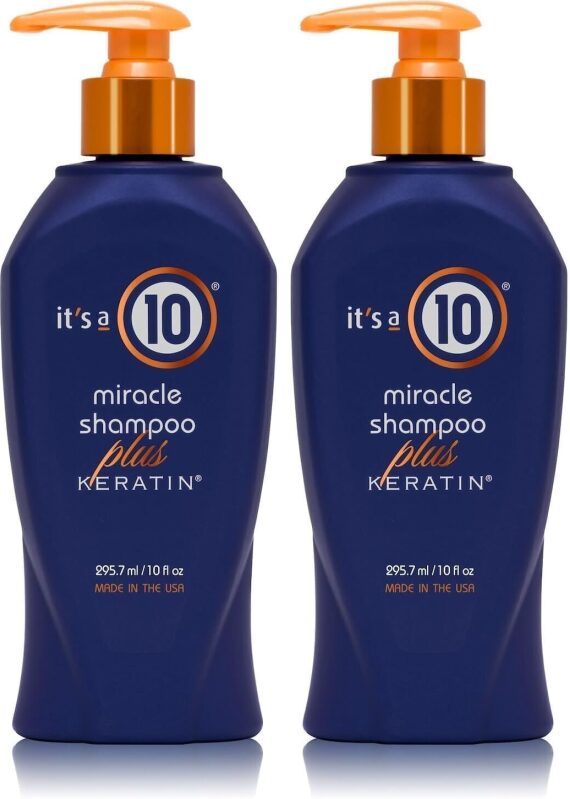2-Pack it's a 10 Miracle Shampoo Plus Keratin - Premium Hair Care