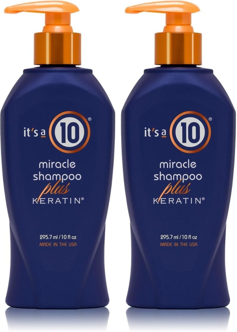 2-Pack it's a 10 Miracle Shampoo Plus Keratin - Premium Hair Care