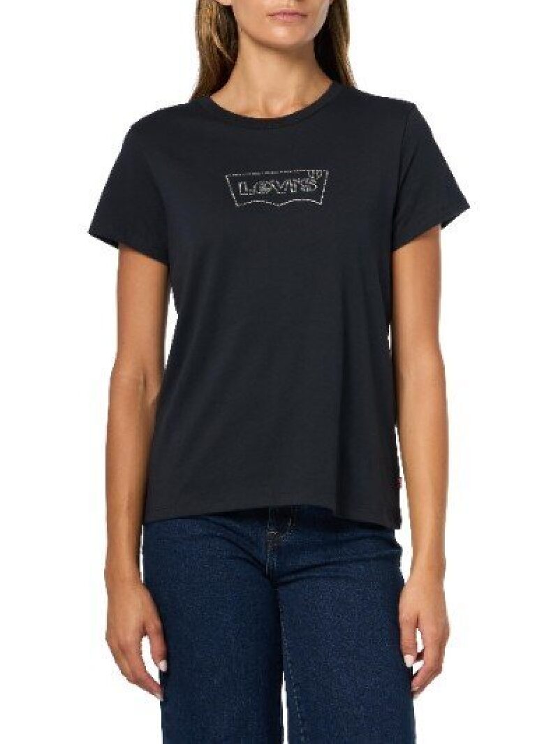 Levi's Women's Classic Round Neck Short Sleeve T-Shirt - Perfect for Everyday Wear