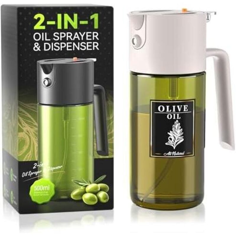 2-in-1 Oil Sprayer and Dispenser with 50% OFF