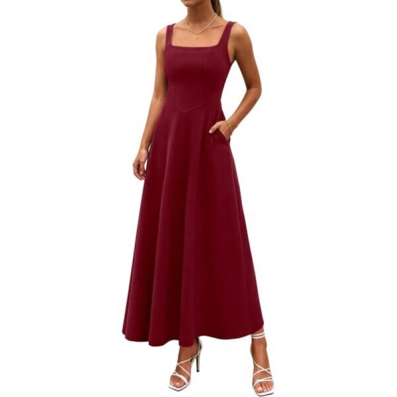 Elegant Sleeveless Summer Dress - 76% Off