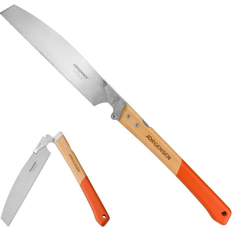 Jorgensen Japanese Pull Saw KATABA - 10-3/8 Inch Folding Saw