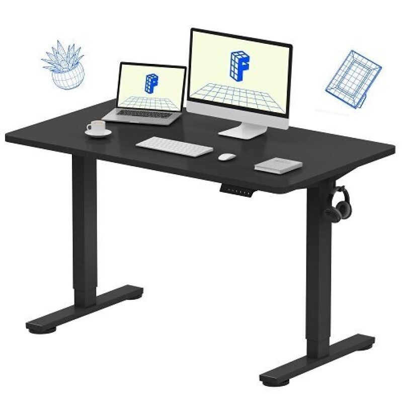 FLEXISPOT EN1 Adjustable Height Office Desk - 48 x 24 inches, $109.97