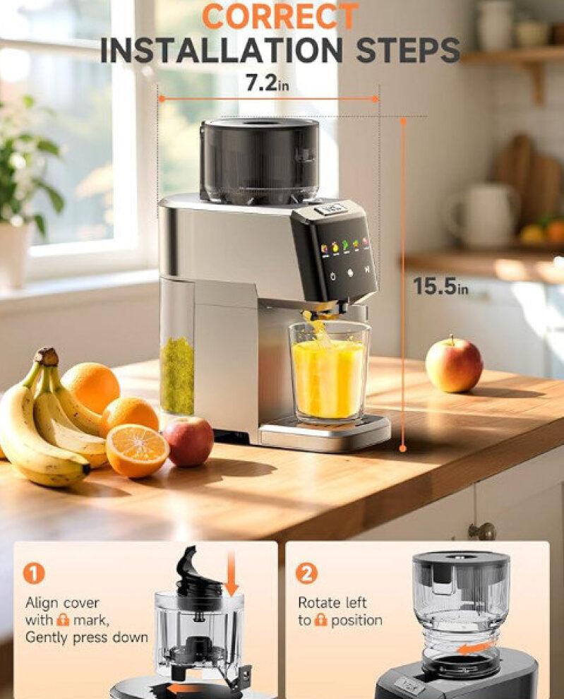 Low-Speed Cold Press Juicer - Great Deal