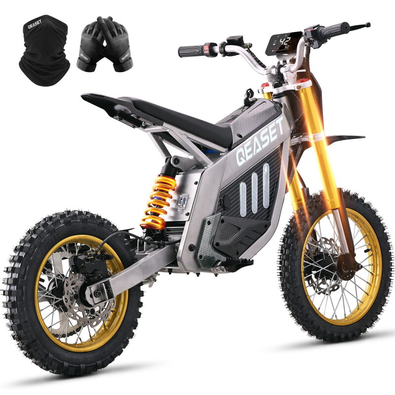 High-Performance QEASET DZ009 Electric Dirt Bike - Ideal for Teen Riders