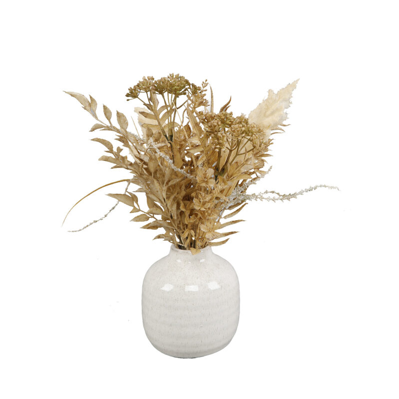 12-Inch Artificial Dried Mixed Floral - Perfect for Any Space