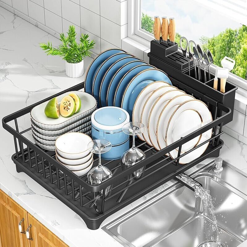 Kmiectse Dish Drying Rack: Perfect for Small Kitchens