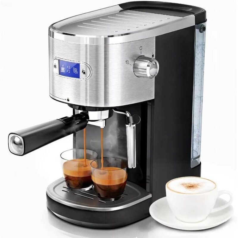 ZAFRO Espresso Machine 20 Bar with Milk Frother - Barista-Level Coffee at Home