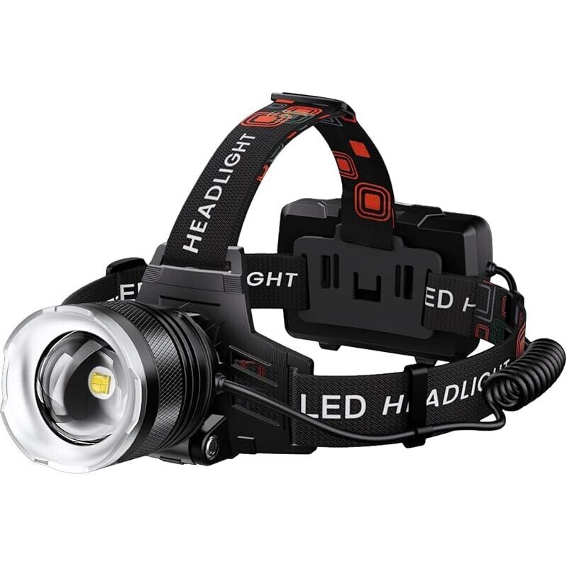Powerful Amaker 990000lm Headlamp - Ultimate Outdoor Light