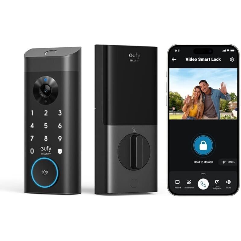 Eufy Security Video Smart Lock E330 3-in-1 Camera + Doorbell
