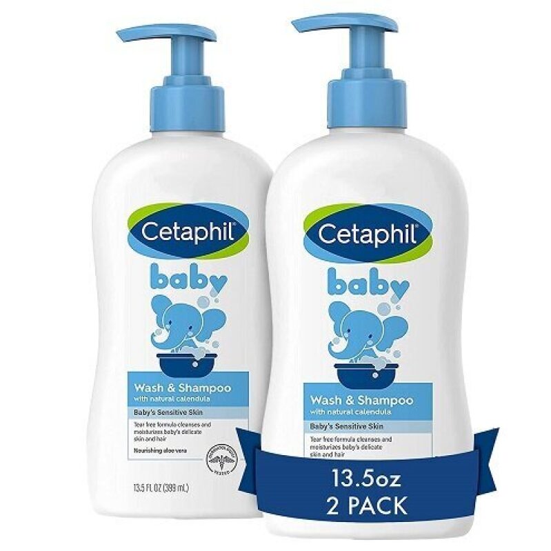 Cetaphil Baby Wash & Shampoo Duo - Sensitive Skin Care