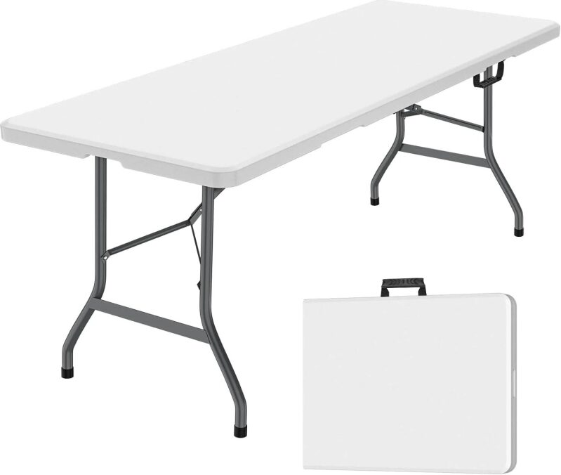 Jopath 6 Foot Folding Table: Ideal for Events and Everyday Use