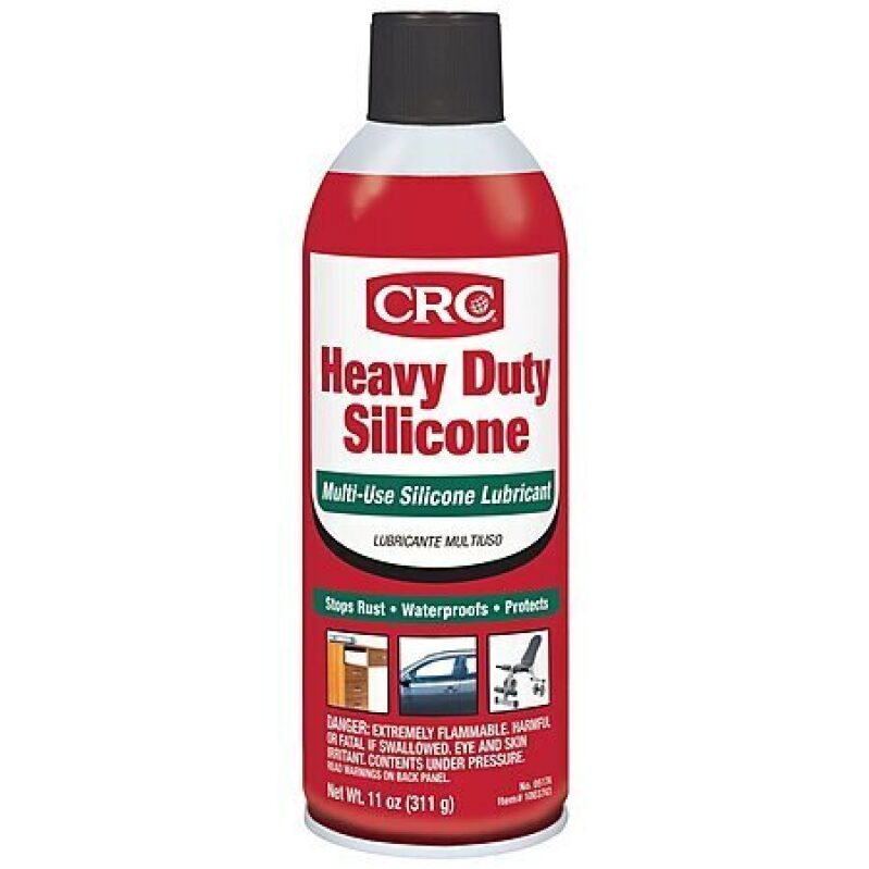 11-Oz CRC Heavy Duty Silicone Lubricant - Multi-Use Protection