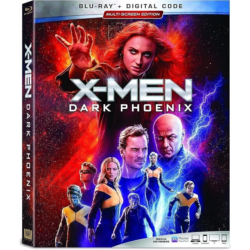 X-Men Dark Phoenix Blu-ray + Digital - Cinematic Marvel Experience