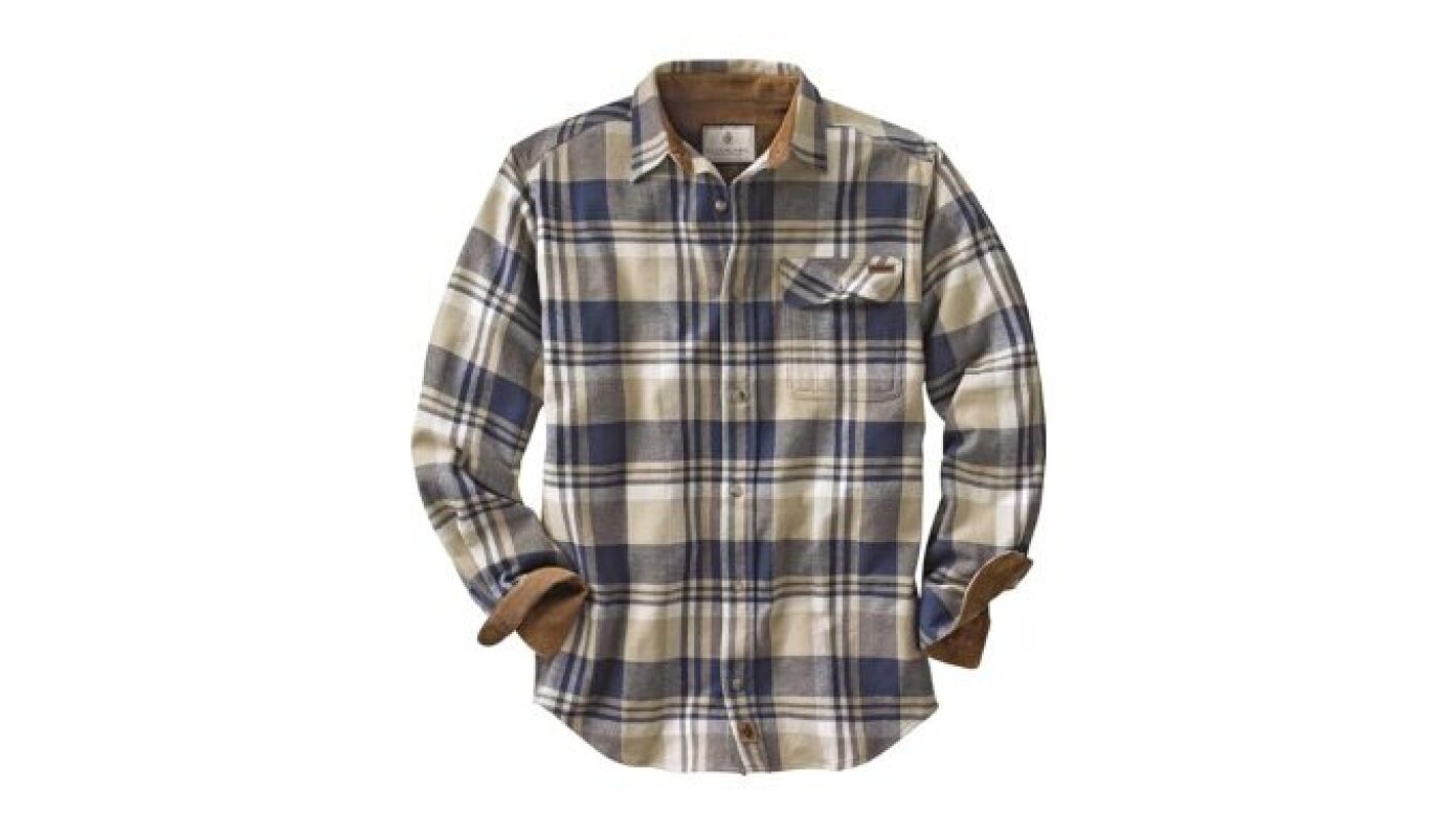 Legendary Whitetails Men's Long Sleeve Button Down 100% Cotton Flannel Shirt
