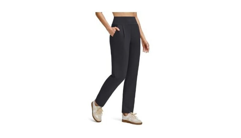 G4Free Women's Soft Slacks - High-Waisted Dressy Casual Office Pants