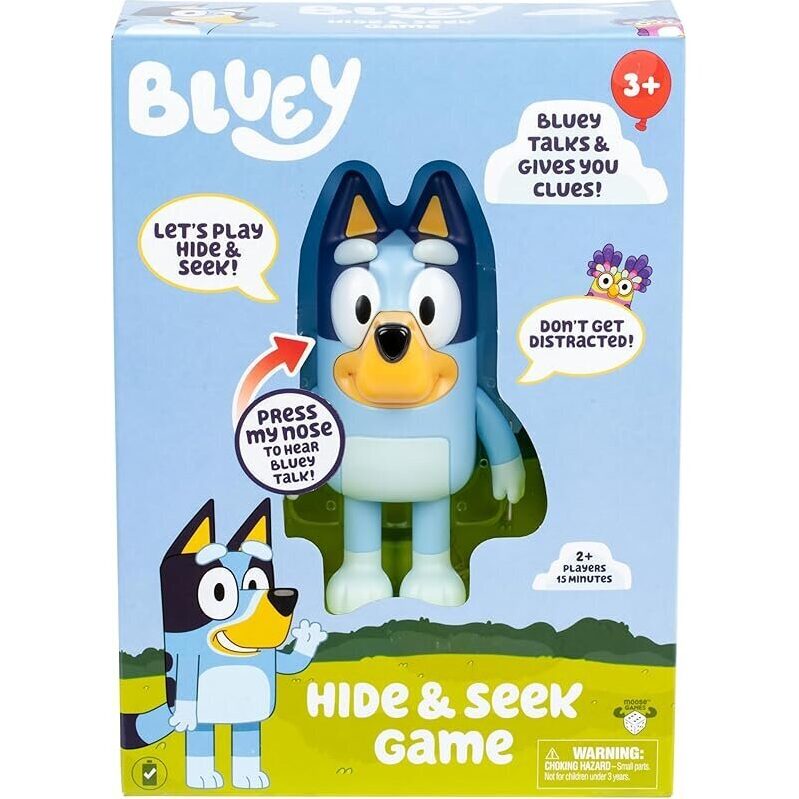 Bluey Hide & Seek Game: Engage in Fun with Clues & Timer