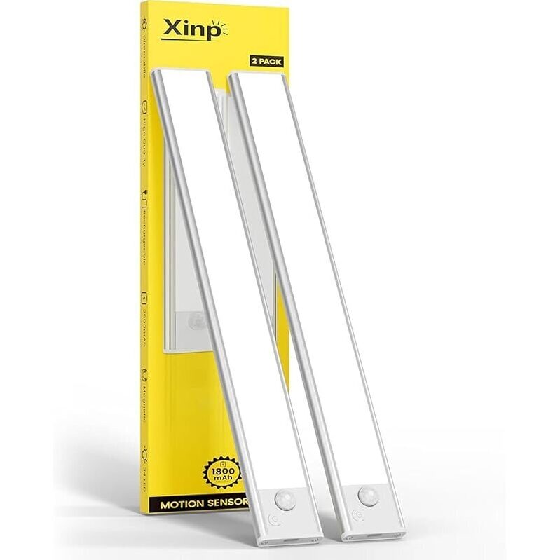 Xinp Under Cabinet LED Lighting (2-Pack) - Bright & Efficient
