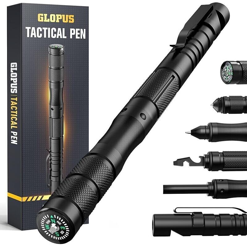 Glopus 9-in-1 Multitool Pen - Ultimate EDC Companion