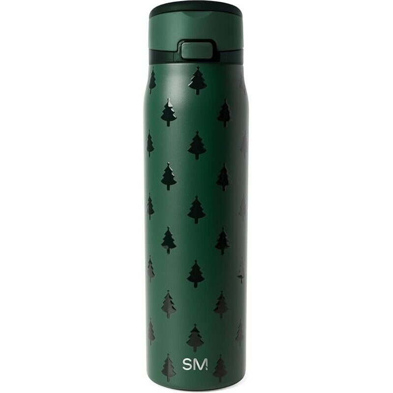Simple Modern Mesa Loop Christmas Water Bottle with Straw 30oz