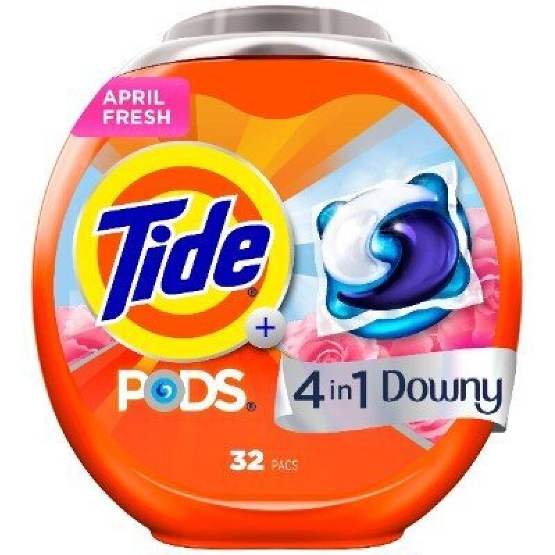 Tide Pods 4-in-1 Laundry Detergent - 32 Packs