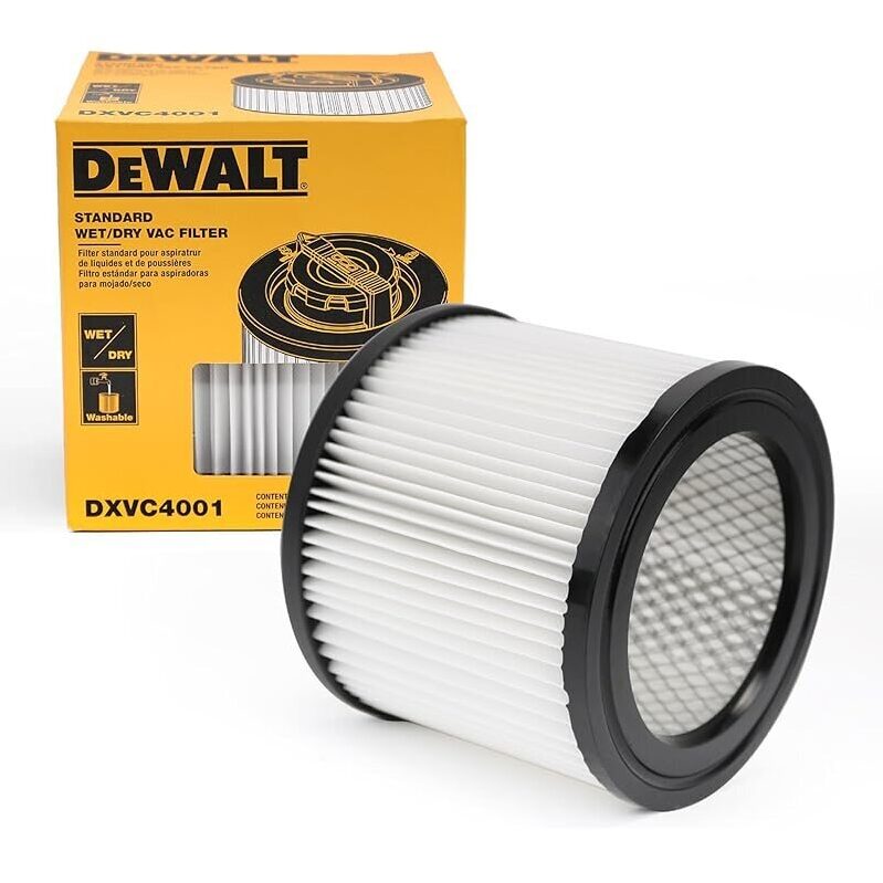 DEWALT Vacuum Filter Replacement for 4-5 Gallon Vac