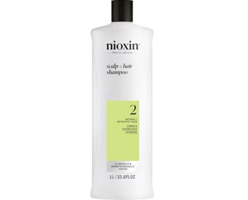 Nioxin System 2 Scalp & Hair Shampoo 1L - Prime Free Shipping