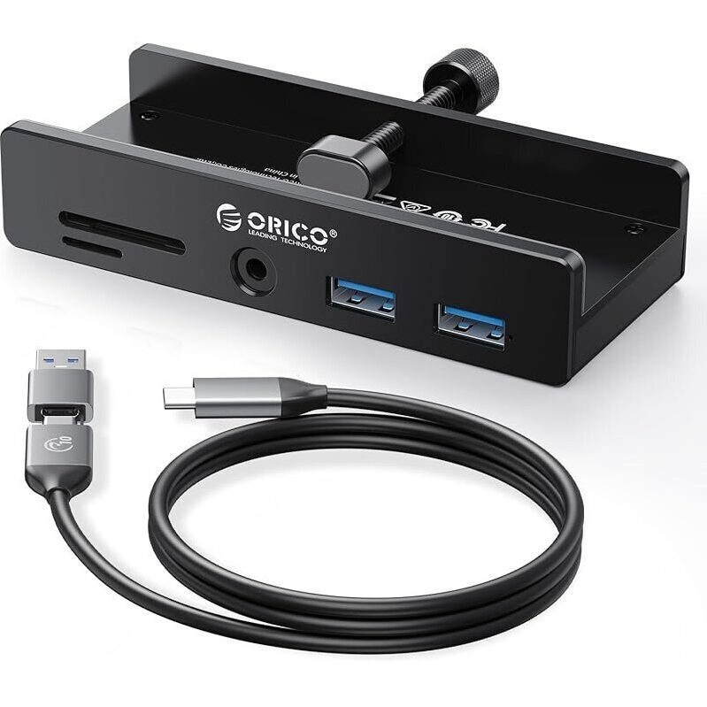 ORICO Clamp USB Hub 3.0 - Efficient, Secure, and Smart