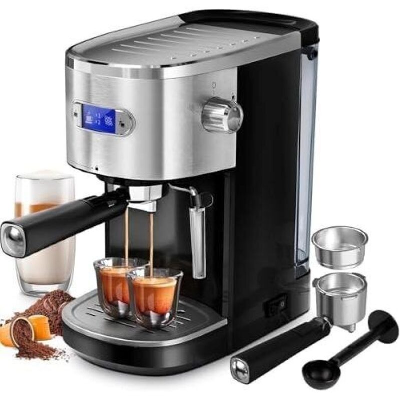 Commercial-Grade Italian Espresso Machine - 49% Discount