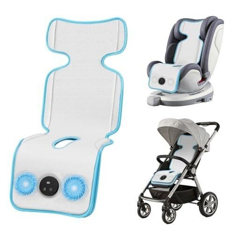 Baby Stroller with Cooling Seat & Fan - 51% Off