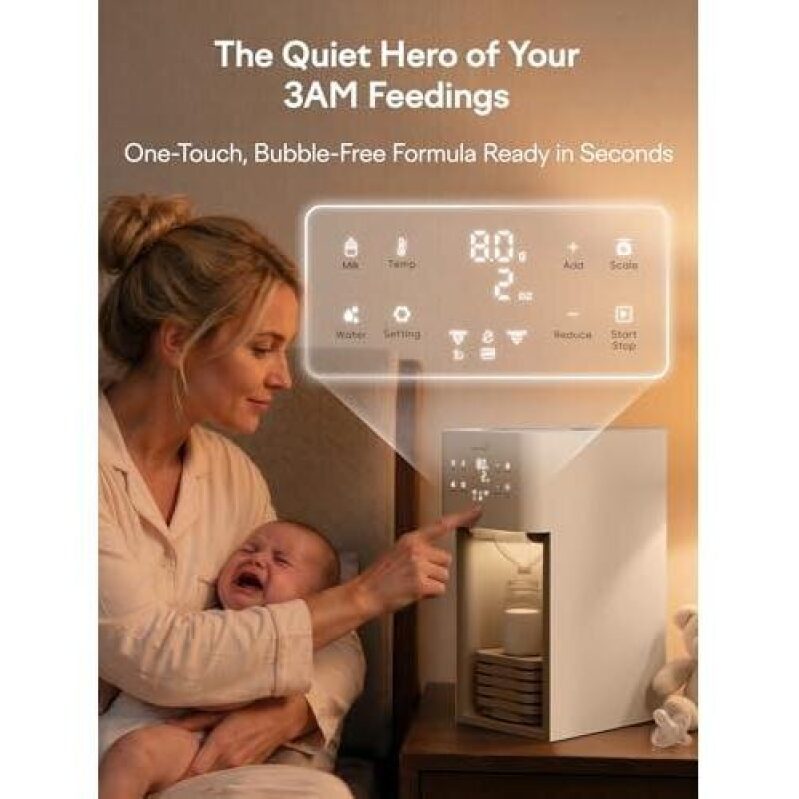 GROWNSY Baby Formula Maker - 45% Off - Efficient and Easy Feeding Solution