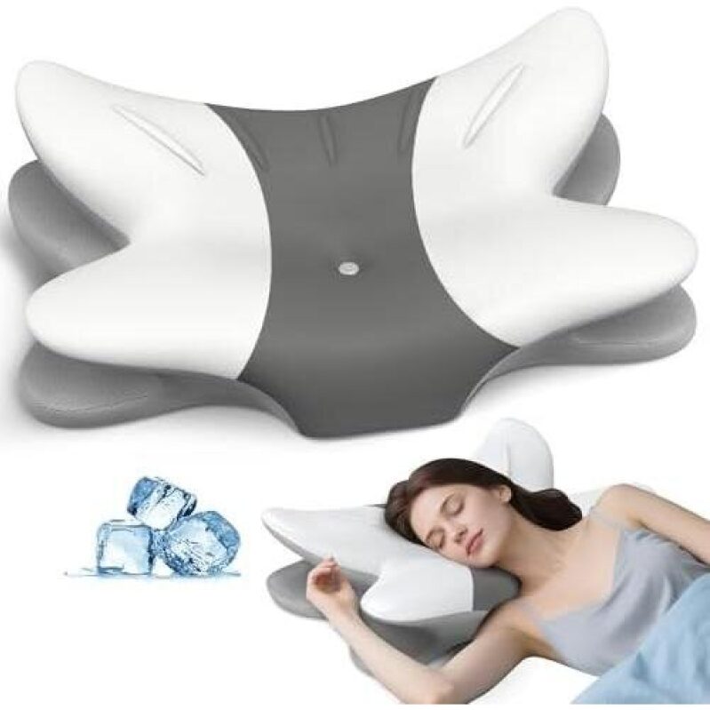 Neck Pain Relief Pillow - Ergonomic Memory Foam
