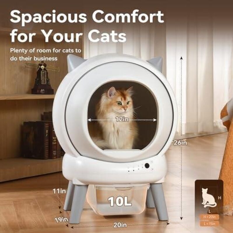 ZHMZ Automatic Cat Litter Box - 30% Off Today!