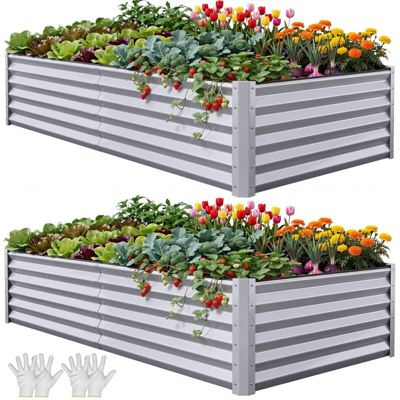 Affordable Raised Garden Bed Kit - Durable, Spacious, and Easy to Use