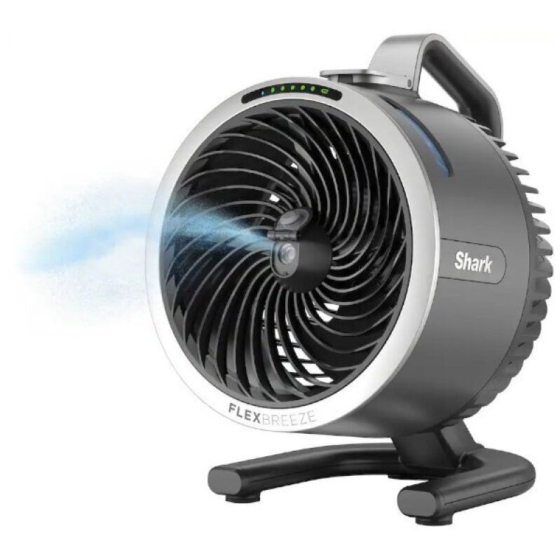 Shark FlexBreeze HydroGo Fan and Travel Bag - Portable Cooling Solution