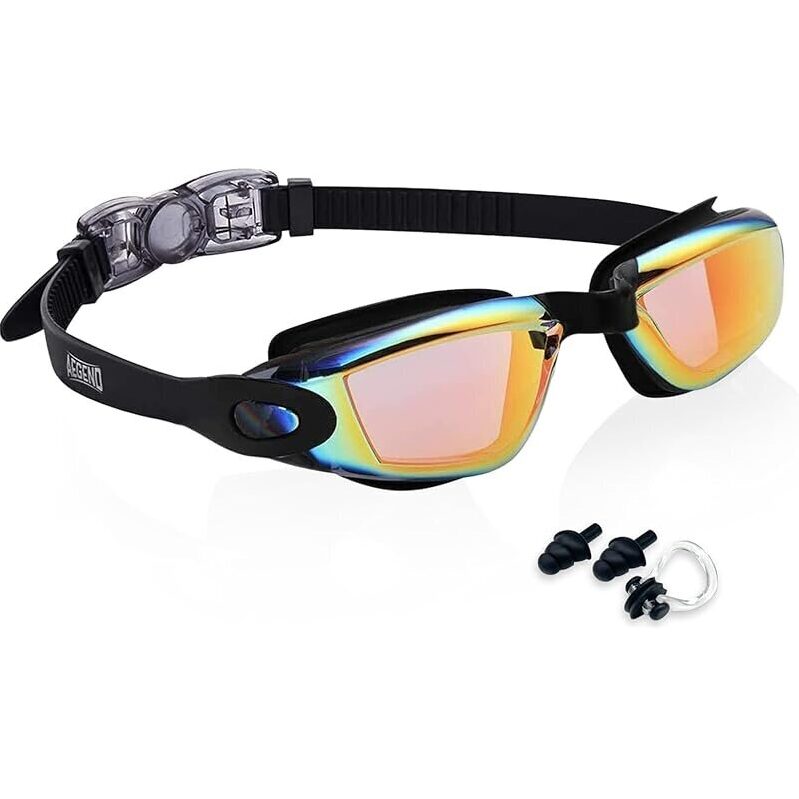 AegenD Kids Swim Goggles - Clear Vision, Anti-Fog, Durable
